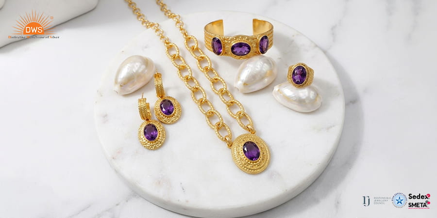 Purple Gemstone Jewelry for Purple Day Purple Gemstone Jewelry for Purple Day